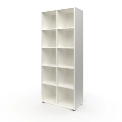 Open cupboard for teaching aids with drawers