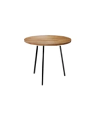 Dining table on metal frame "MNS OB-12"
