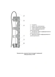 Magnetite anode magnet earthing switch subsea "Mendeleevets"-MTV