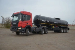 Semi-trailer-tanker , type GRPPPP3 , modification 92250A-0000010