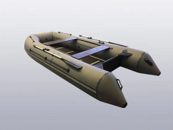 PVC inflatable boat "Big Boat". Transom boat with keel Varyag 400