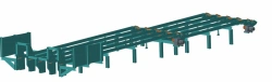 01-1 Receiving unit (cross conveyor - table) of AXEL log sorting/feeding line