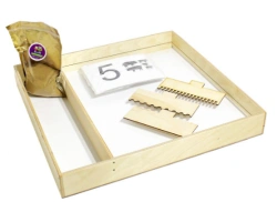 Light table tablet for sand animation therapy (Wood)
