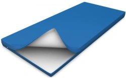 Bedding accessories for adults with trade mark "SGMedical": pillowcase (mattress pad) of synthetic fabric with fillings made of