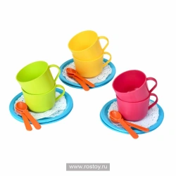 Sweetums Tea Set Toy / 18 items