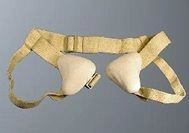 Hernia scrotal bandage on double elasticated belt, bilateral BN1-14