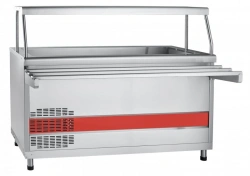 Refrigerated high-temperature display counter with neutral cabinet ???(?)-70??-03-??