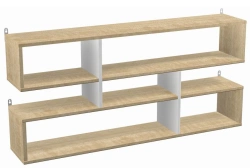 Wooden hanging shelf for bedroom article 50705;