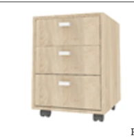 Palletised cabinet for industrial premises TPPP, marking "MS FURNITURE"