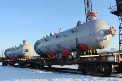 Separator 652-V-100A,B,C,D, 752-V-100A,B,C,D black GPER 268.02.01.00.00.00.000 with service platforms black GPER 268.02.02.00.00