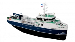 Fishing vessel "Sergey Prikhodko" of DAMEN CCa 5712LS project, building No.01201