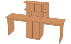 Shelving unit "Creative Corner-1". Model: UT-1