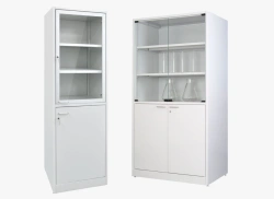 Edelwood brand laboratory glassware/apparatus storage cupboard