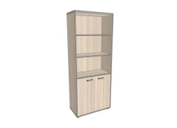 Semi-open shelving unit, tall, wide 776*402*1980 mm ASSHZ-3