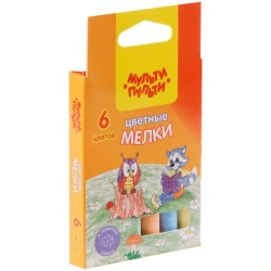 Multi-Pulti "Raccoon at the edge of the forest" crayons, 6 colours