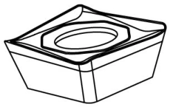 Carbide plate SF08-ZR04-T5 M20P