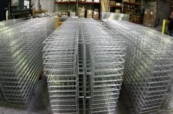 System of metal cable trays "MKT" and accessories to them, for laying engineering communications