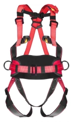 Safety harness with integrated belt for holding and positioning, model ST5, article number STR103