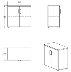 Ware dryer (SP.1 series)