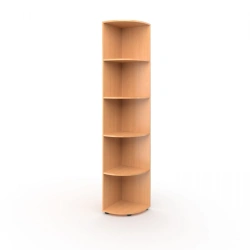 Corner cupboard for teaching aids