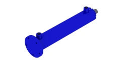 Hydraulic cylinder 1207.00.00.00.00 (60x30-300 (-750), mm), 20MPa