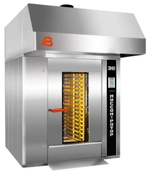 MUSSON-ROTOR model 250 MR super convection rotary baking oven