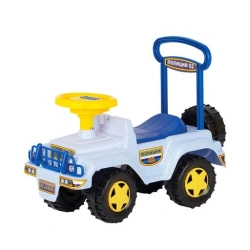 Toy Rolling Car "Police" (musical steering wheel)