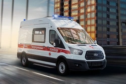 Ambulance of "B" class, type 2227, mod. 22270B on the basis of CMF vehicle: Ford Transit FCD 350L EF (GVW 3.0 kg)