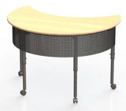 Pupil's table "Teacher's table "LUNA"" adjustable gr. 2-6, 3-7, article C-19. 2-6, 3-7, article C-19