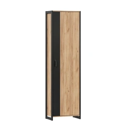 Techno LD.678320.000 Single-leaf cupboard (cabinet) (Oak Gold/Black )
