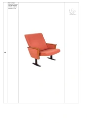 Armchair, brand "Naples", size: 530*700*990 mm (W*H*H), seat cushion thickness: 110 mm.