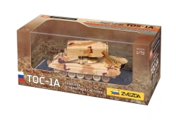 Assembled model Heavy flamethrower system TOS-1A