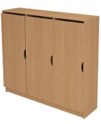 Multi-section cupboard for children's clothes: MD 01.04.01.05