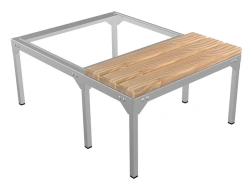 Standing bench LS-21 pine