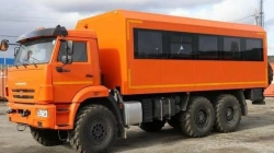Shift truck model 520102 on KAMAZ-5350-D5 chassis
