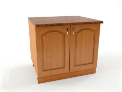Floor standing kitchen module, including Edelwood trade mark set