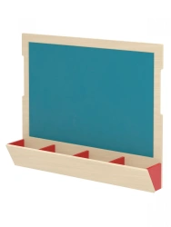 Magnetic marker wall panel / blue