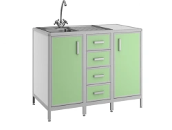 Laboratory table with sink Optima series: SLM.02.03