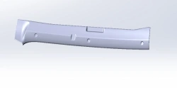 5299-372-5305040-10 Left front pillar trim plate