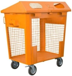 Euro container - mesh container for household waste