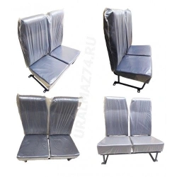 Manufacture of double passenger seat (without seat belts).