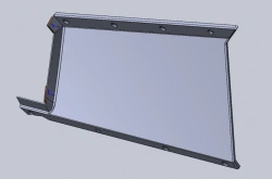 71-411.16.23.203 Front mask ceiling right side panel