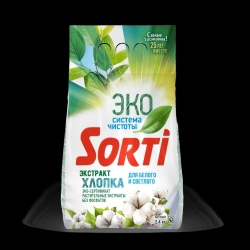 SORTI Cotton Extract Automatic universal powdered laundry detergent "SORTI Cotton Extract"