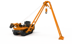 Pipe-laying crane TG35.80 (Complete with YaMZ engines)
