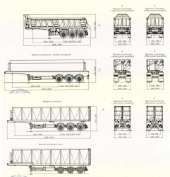 Semitrailer SAV 93183SD (suspension: spring)