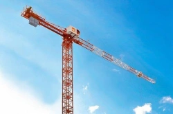 Top-slewing tower crane with lifting capacity of 10 t. TDK-10.180 and its versions