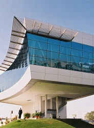 Stratobel Stopsol Phoenix Crystalvision 44.4 laminated construction glass Stratobel Stopsol Phoenix Crystalvision 44.4