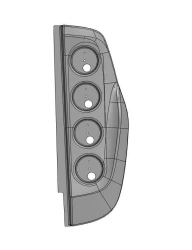 5299-401-5602533 SB Complete right lamp mask
