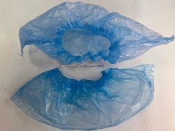 Medical non-sterile shoe covers "STANDARD LITE", colour blue, 50 pairs, in briquettes according to TU 32.50.50-001-45266304-2022