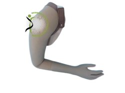Prosthesis after shoulder dislocation functional-cosmetic PR8-11 (PR8-14)